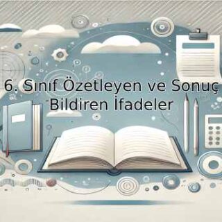 6. sınıf özetleyen ve sonuç bildiren ifadeler konu anlatımı ve test