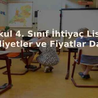 ilkokul 4. sınıf kırtasiye ihtiyaçları listesi