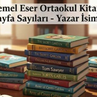 ortaokul temel eser sayfa sayıları
