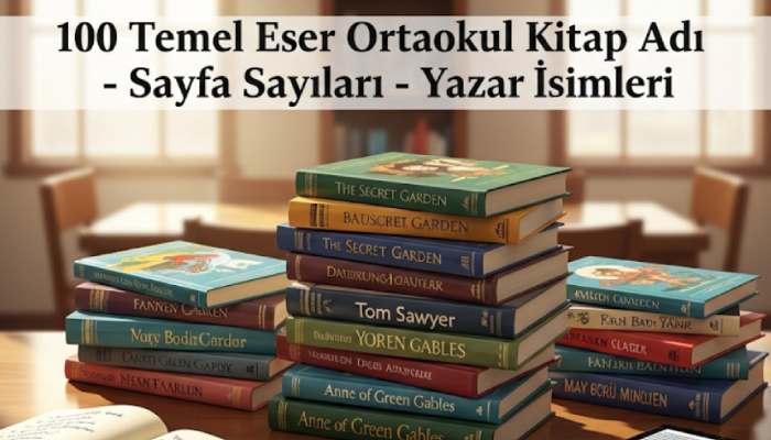 ortaokul temel eser sayfa sayıları